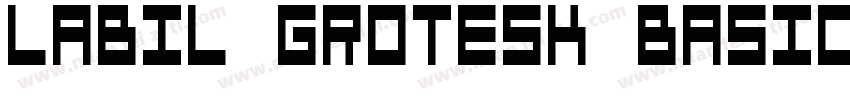 Labil Grotesk Basic Regular字体转换
